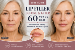 Lip Filler Before and After 60 Years Old: Results & Risks 2026