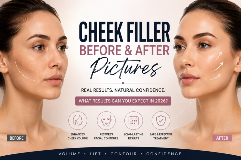 Cheek Filler Before and After Pictures: Real 2026 Results & Costs