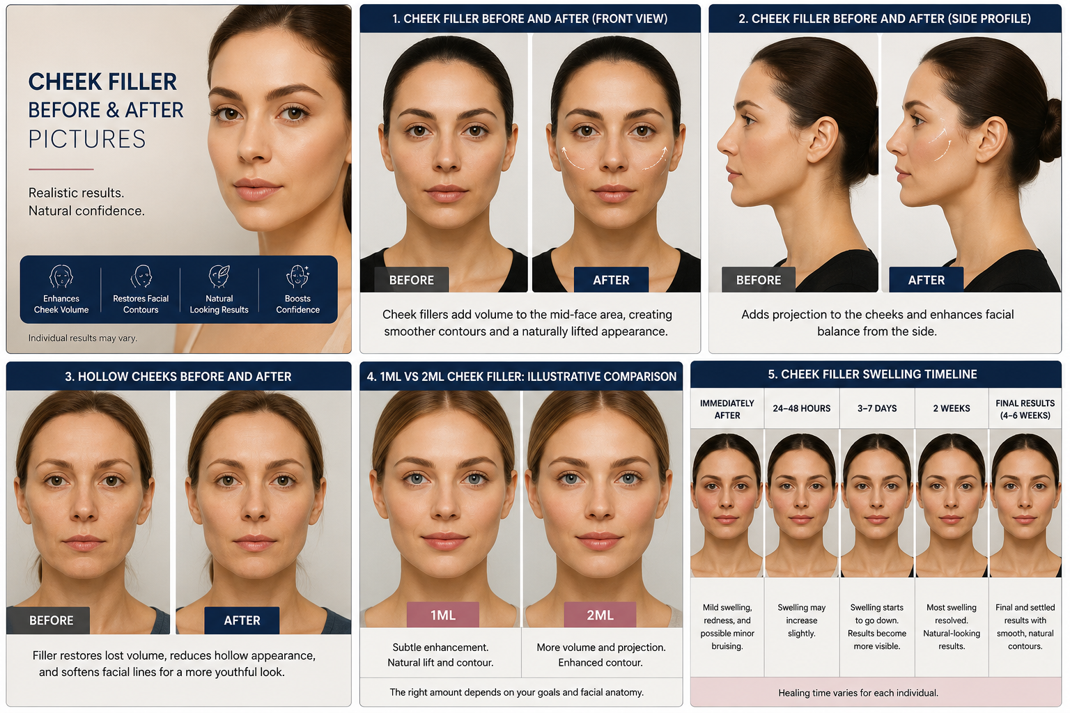 Cheek Filler Before and After Pictures: Real 2026 Results & Costs