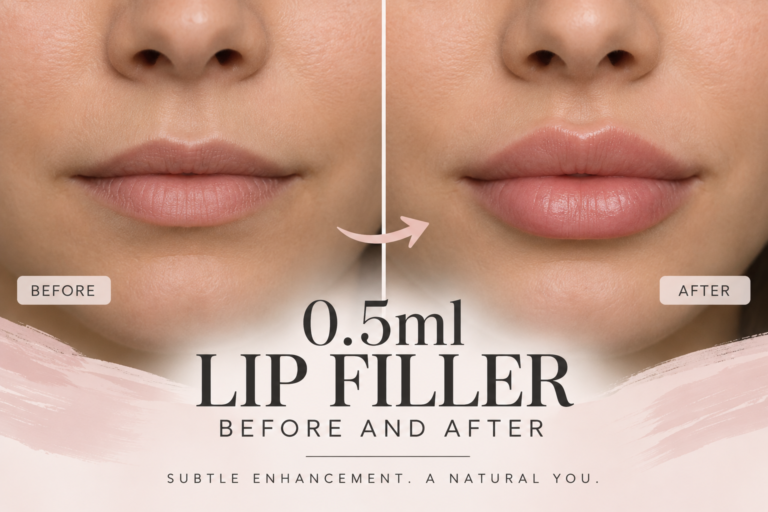 0.5ml Lip Filler Before and After: What Results Can You Expect in 2026?
